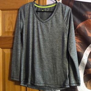 Medium Grey long sleeve work out shirt